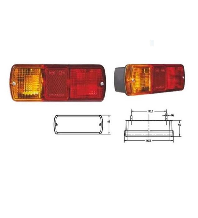 Комплект Стопове за Ремарке Камиони Каравани Платформи багери мотокари