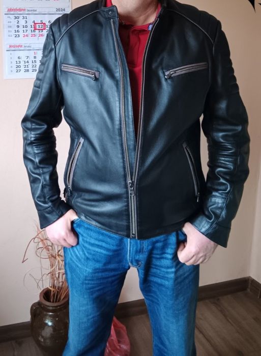 Кожено яке- става и за мотор
