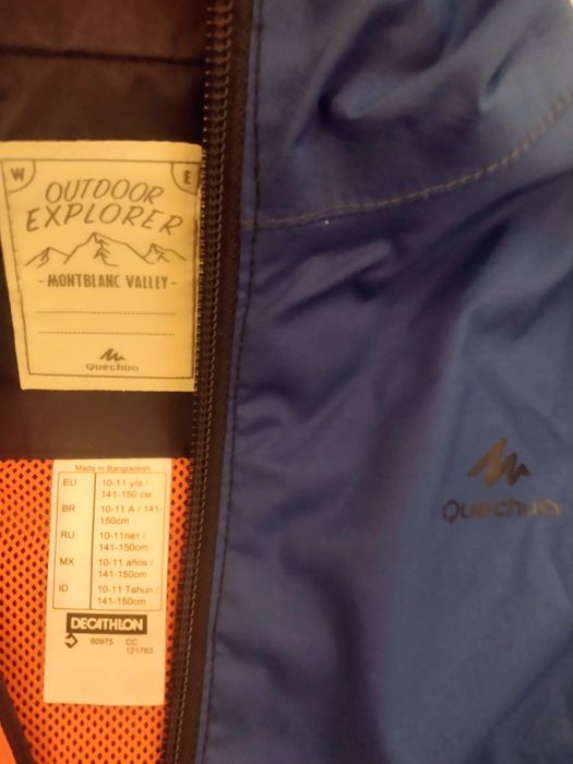 Jachetă Decathlon, 9-10 ani