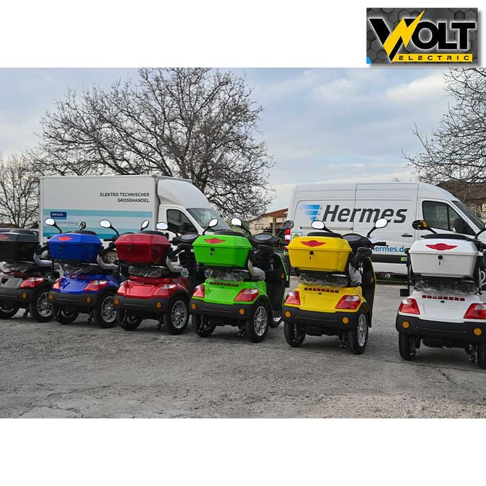 Триколка Volt Electric FM1 с рекуперация и магнитна спирачка, 60V