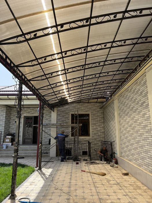 naves darvoza kovka reshotka огрождения перила хайтек лексан ворота