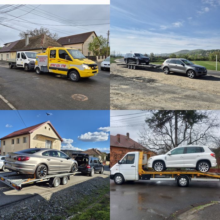 Platforma Tractari Auto /Floresti / Cluj non stop /rar oricand la oric