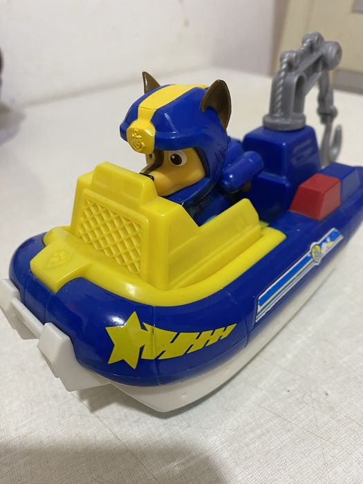 Paw Patrol-Patrula catelusilor-4 vehicule-patrula marina