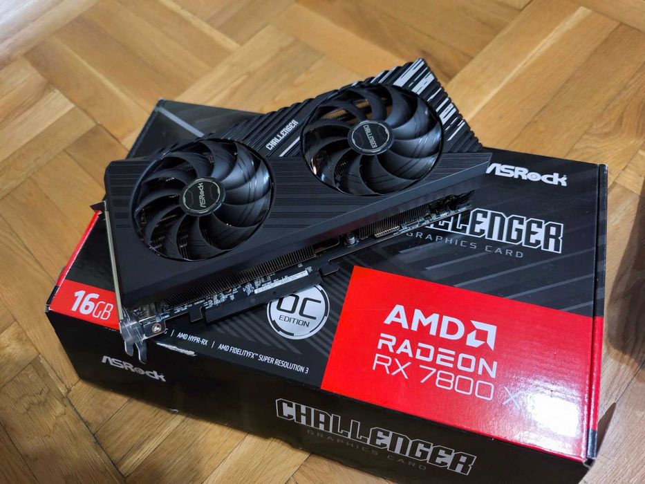 RX 7800XT 16GB - AsRock Challenger, Acer Predator