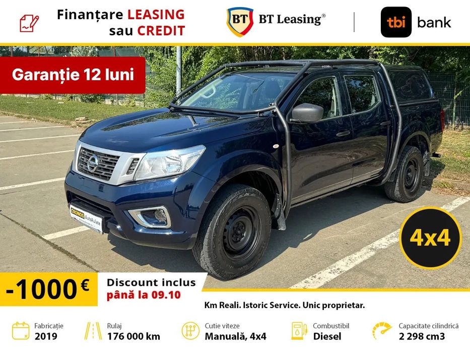 Nissan Navara 4x4 / TVA inclus, deductibil / Istoric Service / Unic proprietar