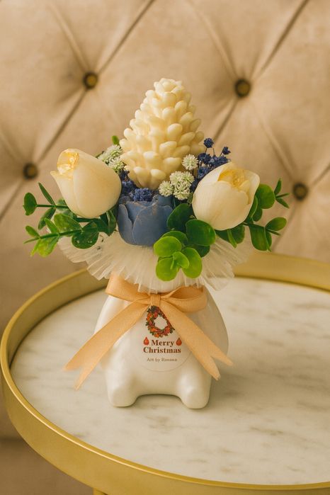 Buchet din ceara de soia