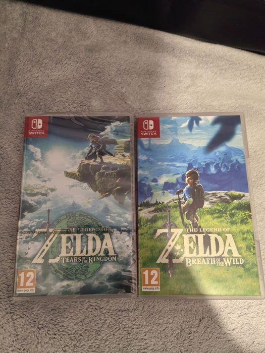 Zelda BOTW + Zelda TOTK (sigilat)