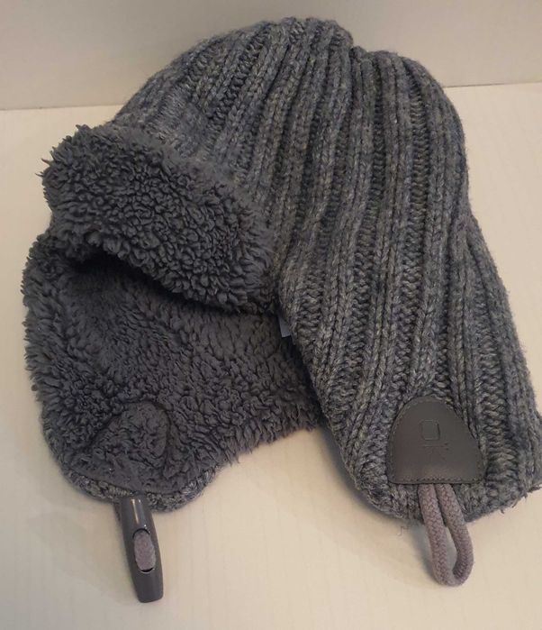 Детско яке Okaidi размер 98 и зимна шапка Okaidi