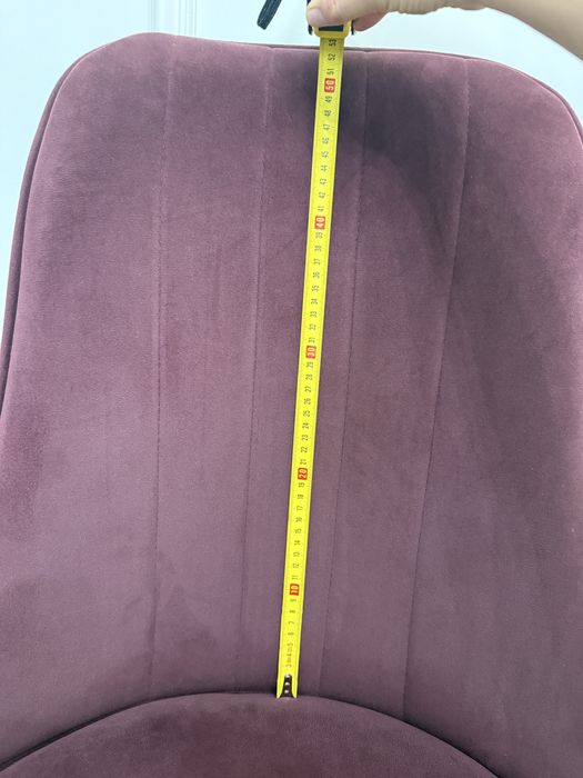 Стулья бордовые велюр 8шт