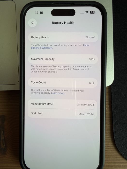 Iphone 15 Pro 128 gb Natural Titanium