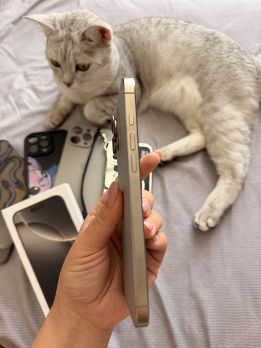 iPhone 16 pro max 256 gb серый