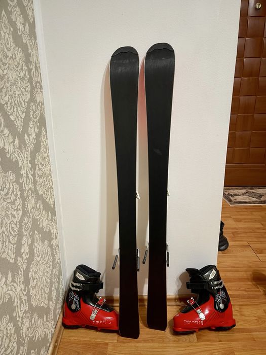 Schiuri copii 110 cm atomic rester j2 cu clapari skiuri set