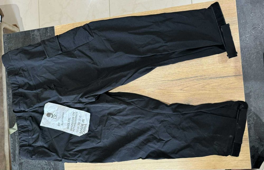 Черен Карго Панталон