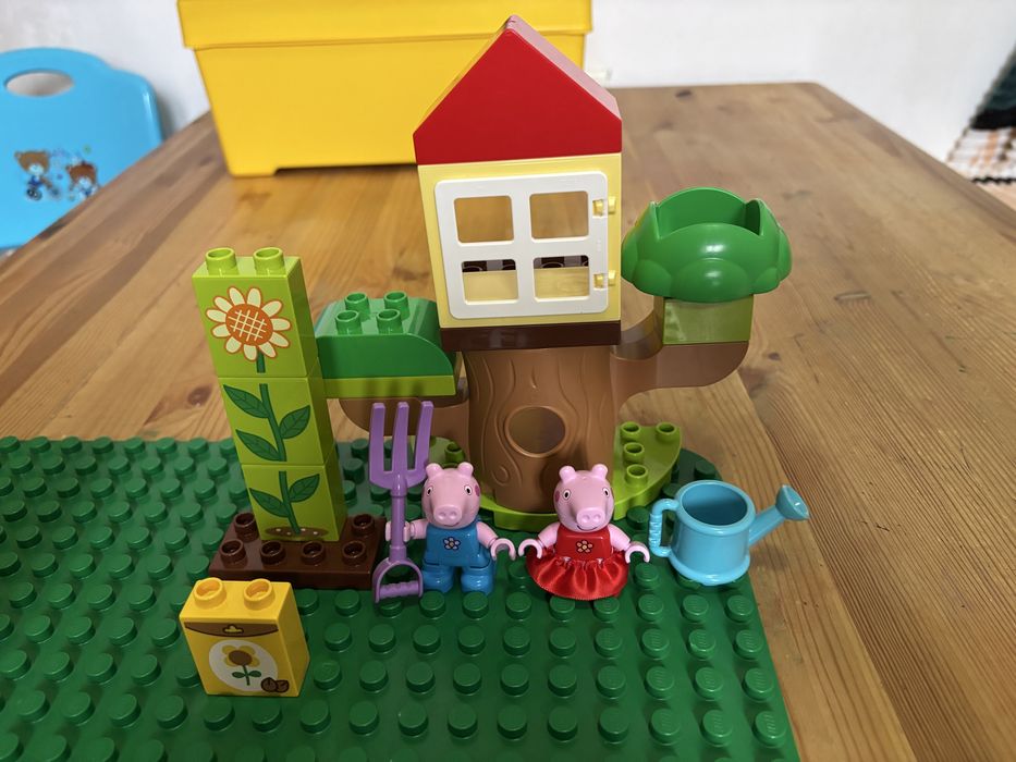 Lego Duplo Animale / Peppa / Ferma / Parc Distracti 4 seturi 2 placi
