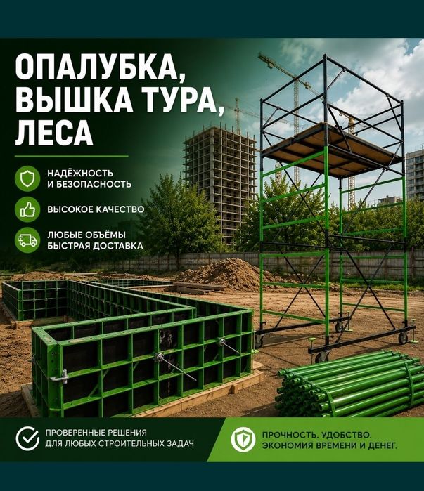 Леса аренда опалубка вышка тура бытовка леса на колёсах инструмент тмо