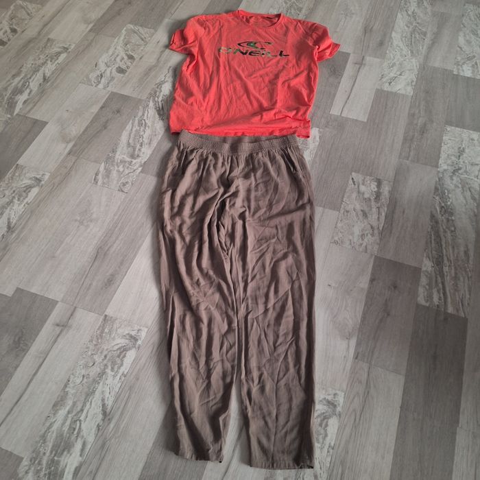Pantaloni H&M Divided mărimea 38 si tricou O'Neill mărimea L