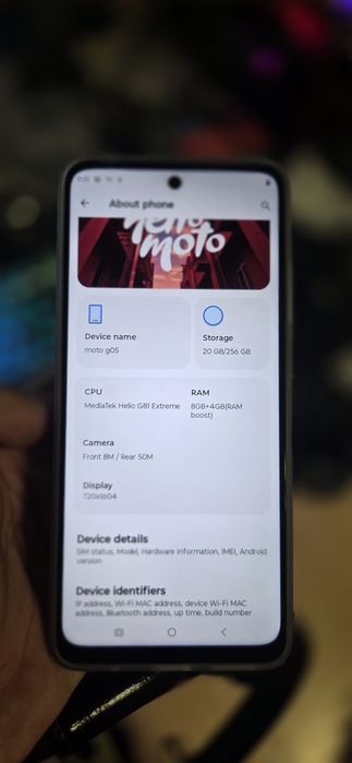 Moto g05 8gb/256gb