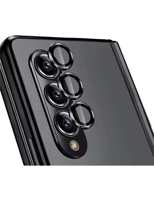 Samsung Z FOLD 6 Z FOLD 7 - Folie Sticla Rama Metal Protectie Camera