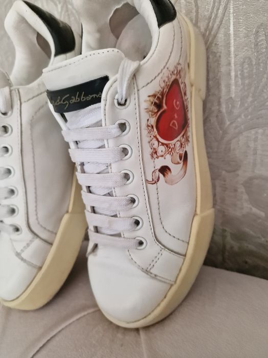 Tenesi adidasi dolce Gabbana 36 piele naturala