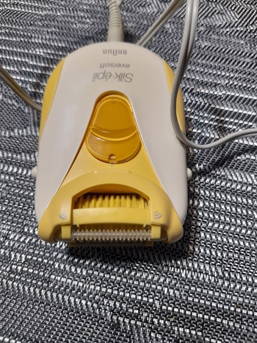 Епилатор BRAUN silkepil и електрическа пила за пети