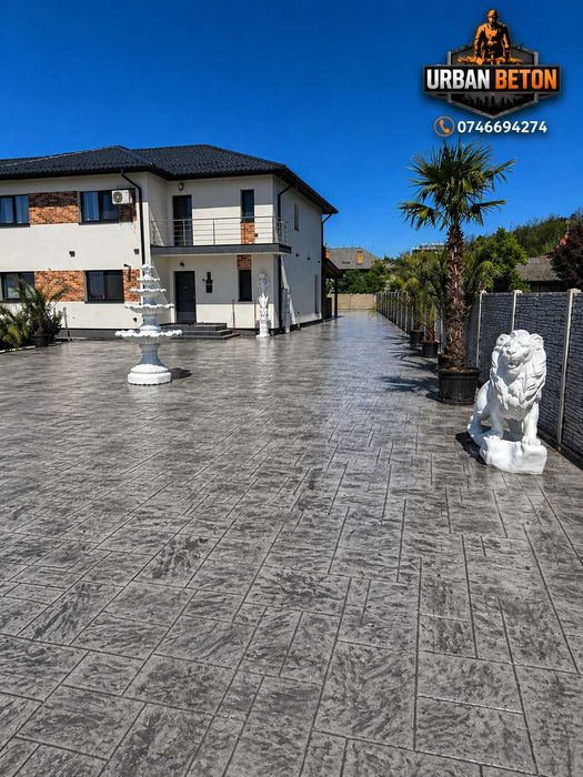 Urban Beton – Beton Amprentat Premium | Curți, Terase, Alei