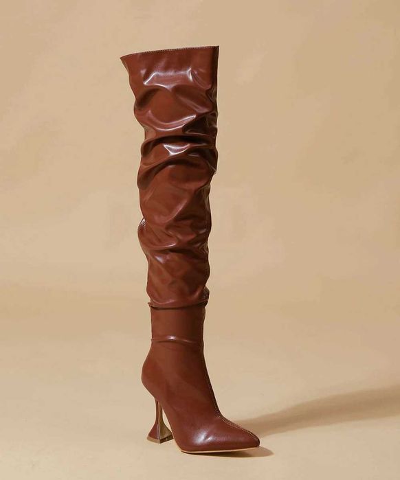 Cizme peste genunchi marimea 40