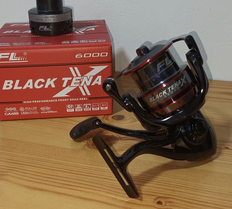 Mulineta Feeder FL Black Tena 6000 9 Rulmenti