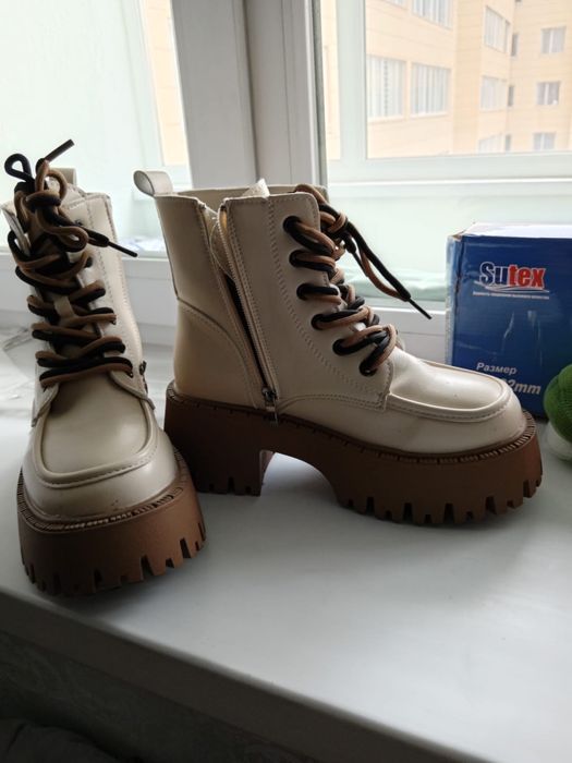 Зимние ботинки на поатформе
