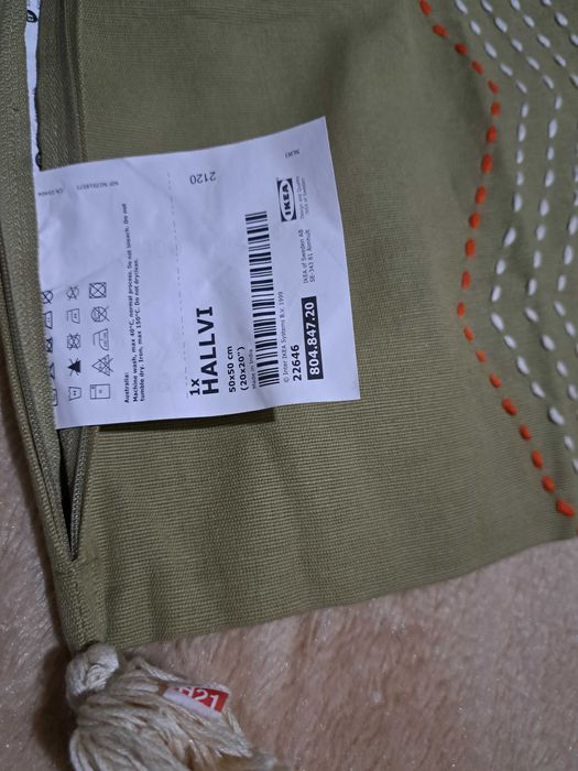 Чехол для подушки, декорные 50×50 IKEA , в наличии 10 шт