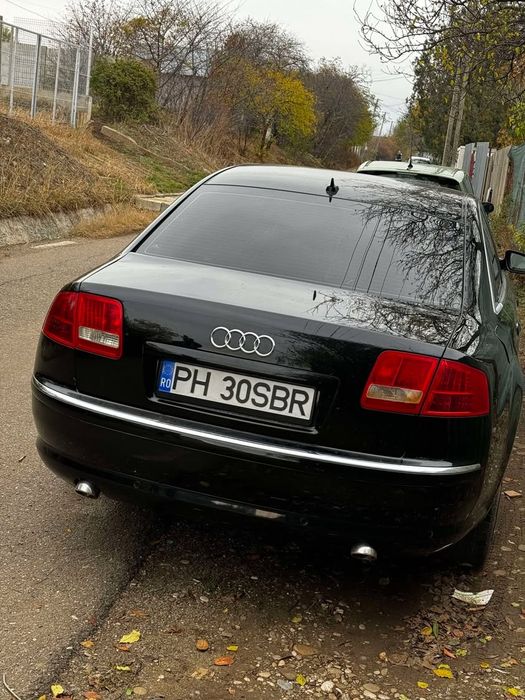 Dezmembrez Audi A8 d3 3.0 ASB/volan mahon/cutie/egr/usi/capotă/STOPURI/motor/faruri bi-xenon/aripi/perne/turbo/convertizor/statie bose/oglinzi/trager