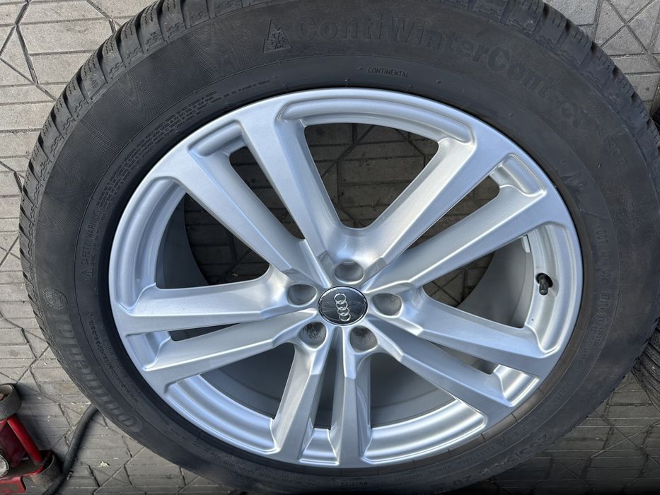 jante originale audi s-line r20 q7 sq7 q8 echipate iarna ca si noi