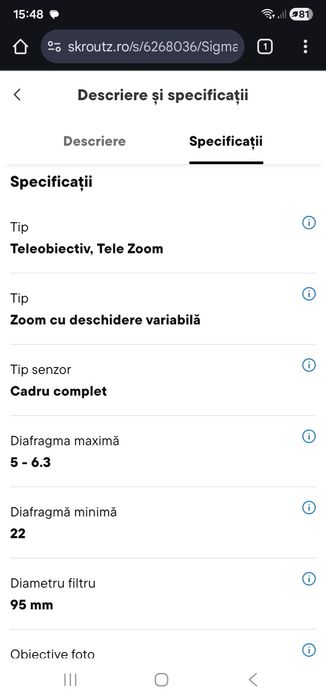 Sigma 150-600mm Contemporary, montura Canon EF