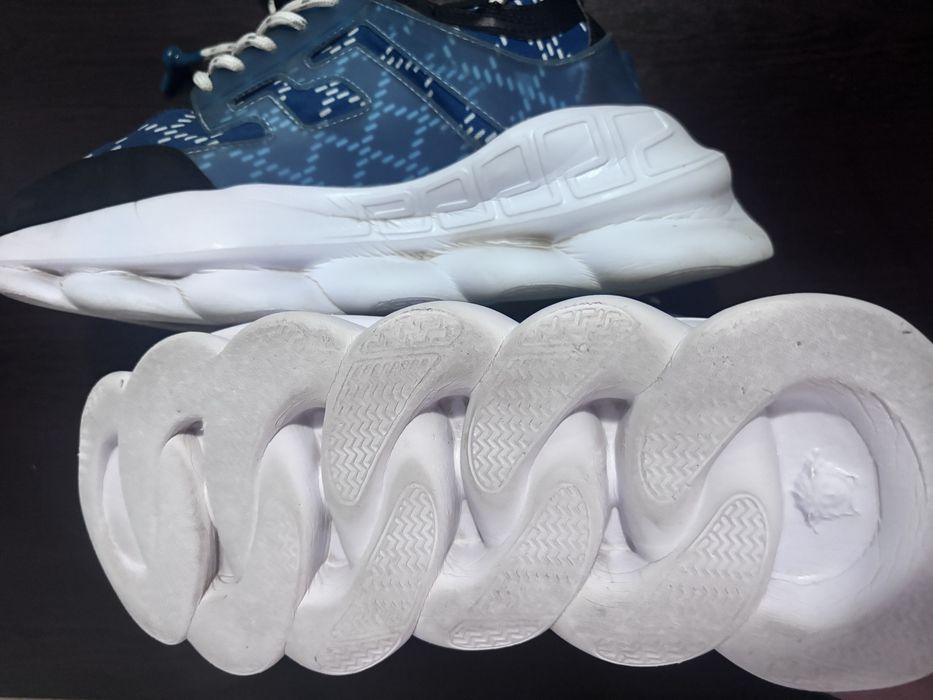 versace chain reaction blue and black