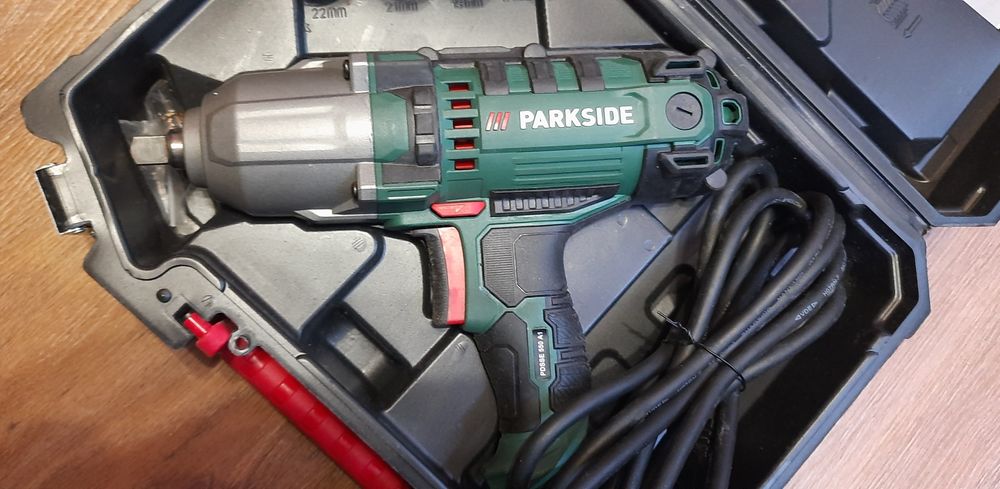 Maşină electrică de înşurubat cu impact tangenţial Parkside 550 A1,Nou