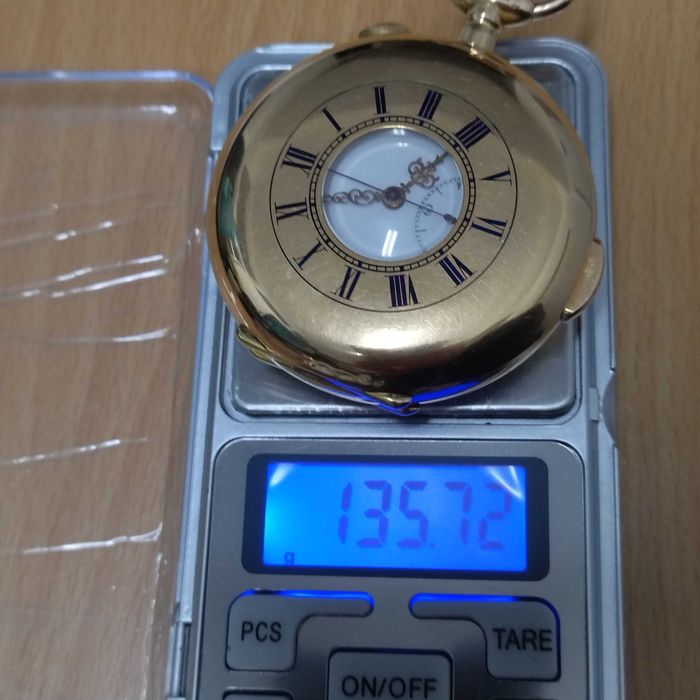 INVICTA Minute Repeater Half Hunter Pocket Watch, chronograph, 1911-