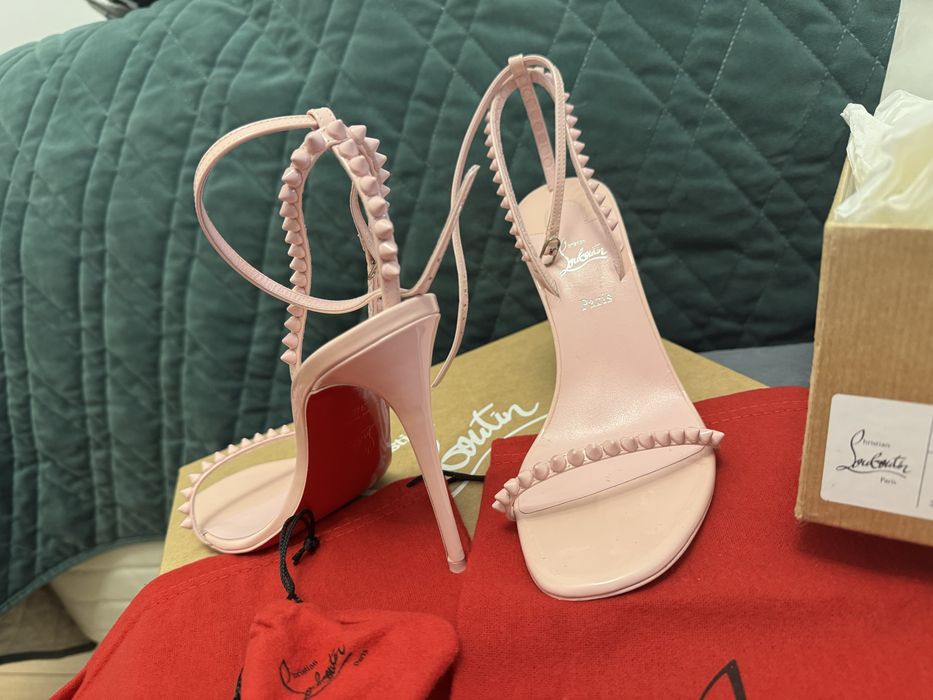 Sandale Christian Louboutin Pink So Me 100 Heeled