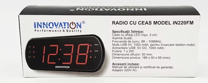 Радиочасовник нов