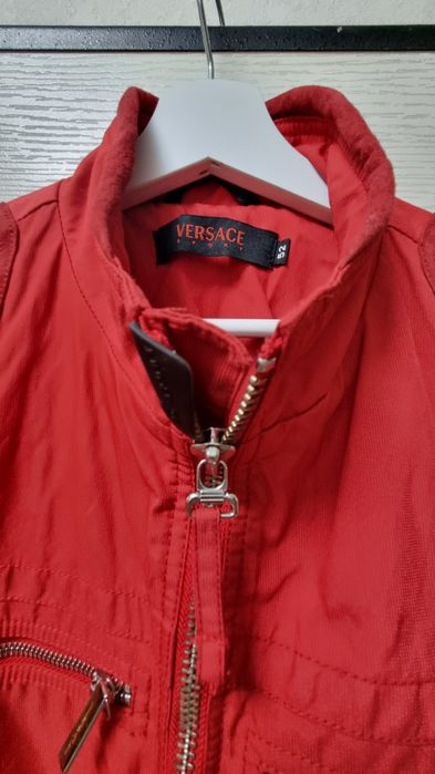 Мъжко яке Versace Sport, леко яке, тип ветровка или преходно яке