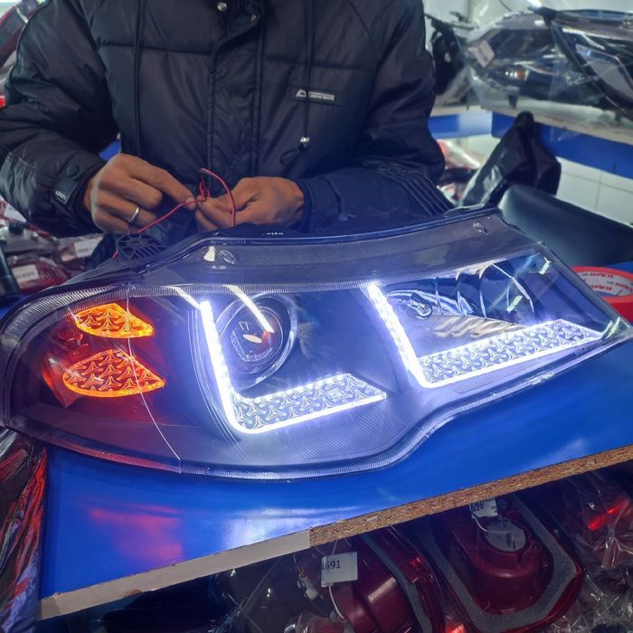 Нексия 2 фара лед