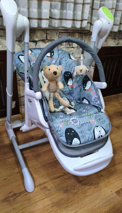 Продается стульчик для кормления,качеля, шезлонг для новорожденных 2