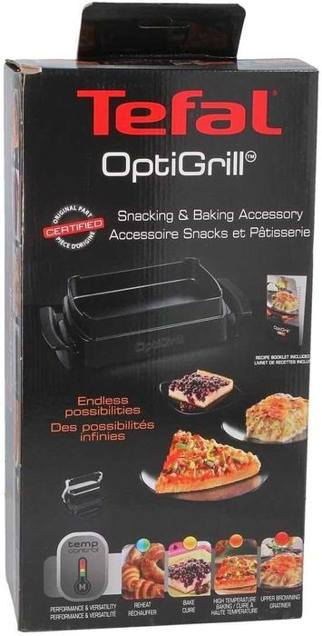Тава За Печене Tefal Snaking & Baking XA727810 За OptiGrill+ XL / Elite XL GC722, GC724, GC760