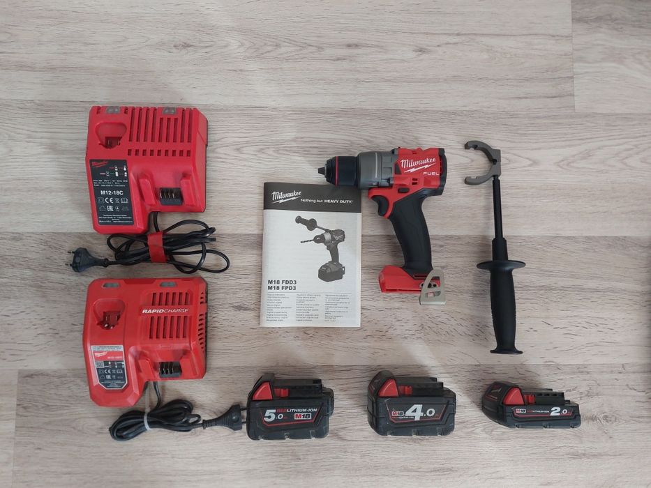 Autofiletanta milwaukee M18 FDD3, 158 nm, nou