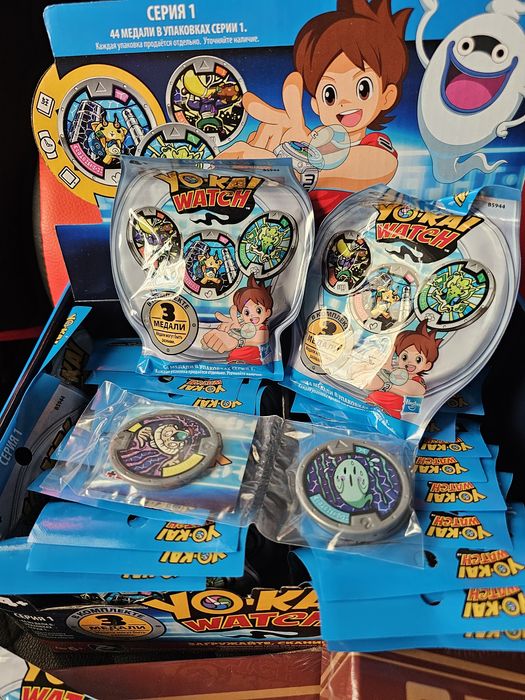 Medalii yo-kai watch sigilate/noi