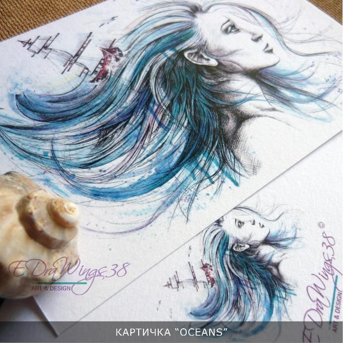 Картички с авторски рисунки и илюстрации