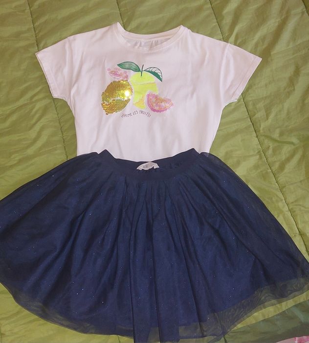 Красив лот тъмносиньо и бяло - Okaidi, Zara, Roberto Cavalli