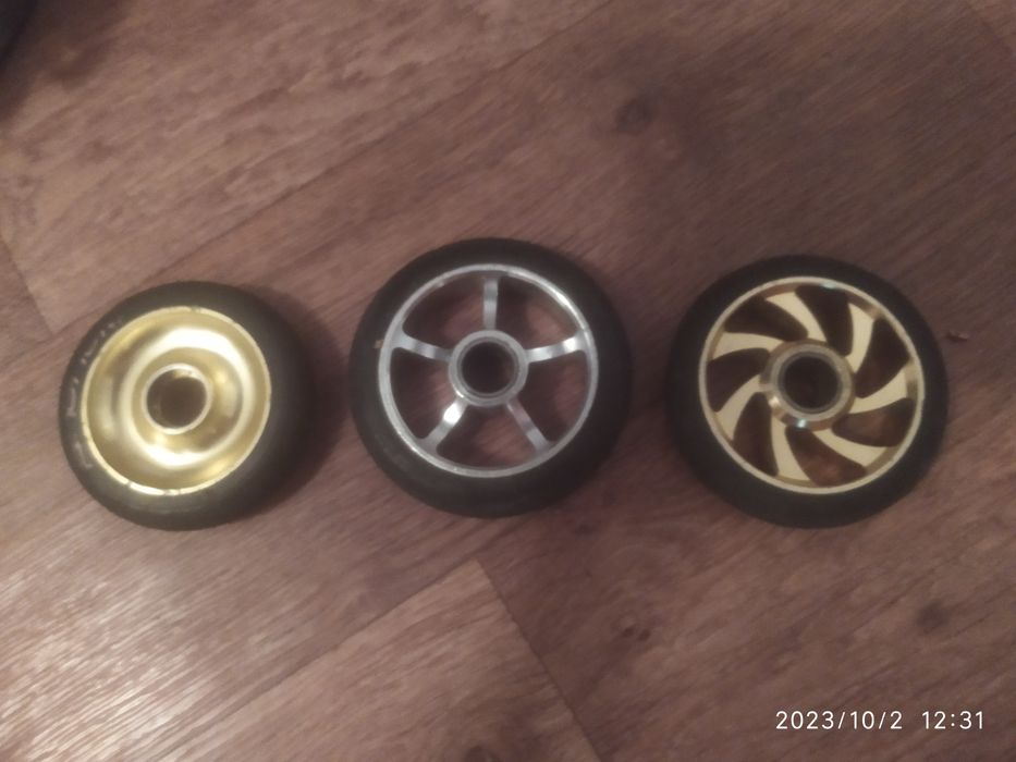 Калеса на трюковой самокат