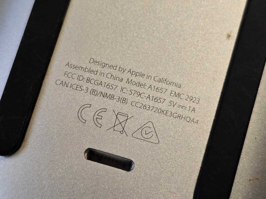 Mouse Apple Magic 2, Wireless, Bluetooth, Model A1657, EMC 2923, Argintiu/Alb