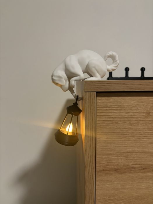 Mini lampa, veioza cu diferite forme pisica, catel