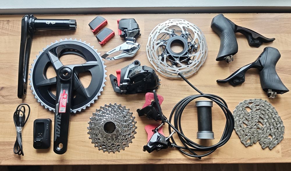 Groupset SRAM Rival AXS 12x2 • NOU