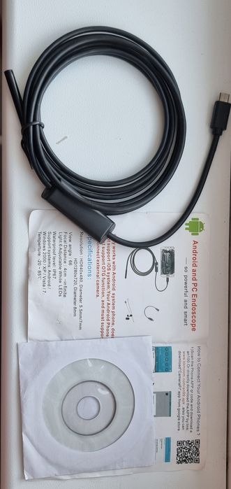 Camera endoscopica ptr telefon